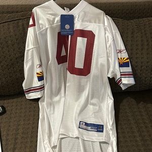 Reebok 3XL White Pat Tillman Arizona Cardinals Road Jersey